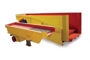 Alimentador de vibración para minería